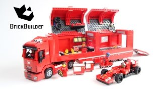 LEGO Speed Champions 75913 Ferrari Truck  Speed Build for Collecrors  Full Collection 2739 [upl. by Yaniv]