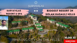 Biggest Resort in Solan Kasauli Hills  5 Star Luxurious Resort  Premium Booking Partner kasauli [upl. by Sinnaoi]