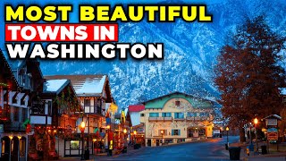 10 Most Beautiful Towns in Washington [upl. by Ericha]