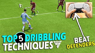 DRIBBLE LIKE A PRO🔥 DRIBBLING TUTORIAL FOR FC MOBILE 24 [upl. by Elysee450]