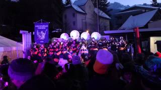 Loschtmölch an der Krienser Fasnacht Dorflatz in Kriens Luzern [upl. by Godiva]