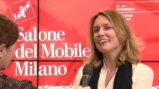 LIVEon4G Design Focus Salone del Mobile di Susanna Legrenzi con Francesca Molteni [upl. by Yemaj]