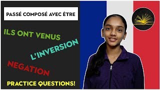 Learn French  Passé composé avec être [upl. by Zevahc]