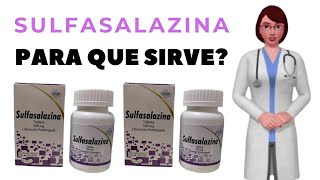 Sulfasalazina para que sirve cuando y como tomar sulfasalazina 500 mg azulfidina [upl. by Otreblig945]