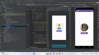 Crop Image from Camera and Gallery in Android studio 2023 [upl. by Kcirderf]