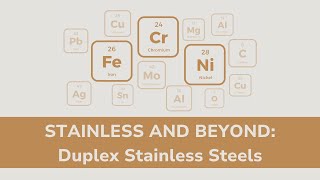 Stainless and Beyond Duplex Stainless Steels [upl. by Audrie]