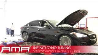 AMR Performance Dyno Tuning  2015 Infiniti Q50S 318hp  275tq [upl. by Annunciata]