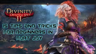 15 MUST KNOW TIPS IN FORT JOY  DIVINITY ORIGINAL SIN 2 [upl. by Torrell]