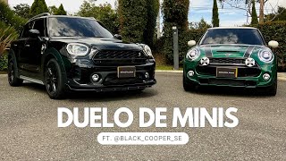 DUELO DE TITANES 🏁🏎️ 🚘 🏁 MINI Countryman HYBRID vs Cooper S [upl. by Aufmann]