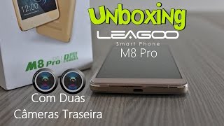 Já viu esse Celular com DUAS CÂMERAS TRASEIRA por R310 Reais Unboxing LEAGOO M8 Pro 4G [upl. by Asital]