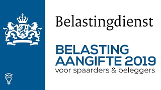 Belastingaangifte over 2019 [upl. by Jami]