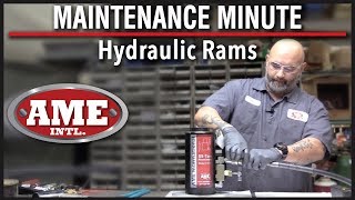 AME Internationals Maintenance Minute Troubleshooting a 55Ton Hydraulic Ram [upl. by Ody715]