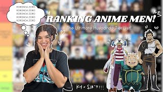 The Ultimate Husbando Tier List  Ranking Anime Men [upl. by Deena830]