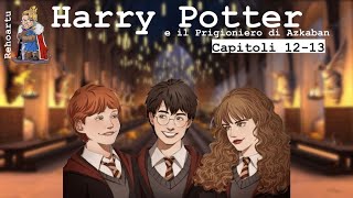 Harry Potter e il prigioniero di Azkaban  Lettura e Commento Cap 12  13 Audiolibro [upl. by Llenyl]