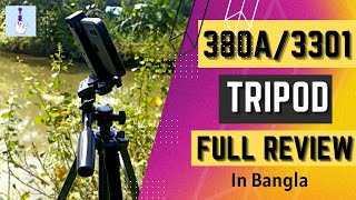 tripod 380a unboxing and review  tripod full setup  video in 2022 [upl. by Sabelle]