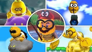 Evolution of Lakitus in Mario Games 1985  2018 [upl. by Aniehs]