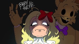 BABY HOTLINE MEME fnaf  flipaclip [upl. by Mikah372]