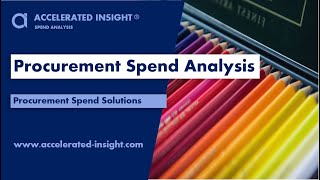 What is Spend Analysis What is Spend Data Classification  Spend Analytics amp Spend Dashboards [upl. by Eisnyl]