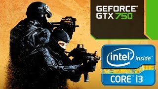 CSGO  GTX 750  i32100  4GB RAM [upl. by Selassie]