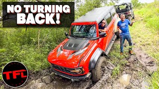 Ford Bronco Raptor Enters Our Mud Pitand We Find Its Limit [upl. by Henrion]