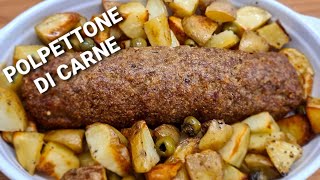 POLPETTONE DI CARNE CON PATATE [upl. by Eveline]