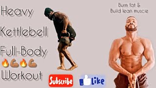 Heavy 🔥 Kettlebell 🔥 FullBody 🔥 Workout32kg Double ✅ [upl. by Joline]