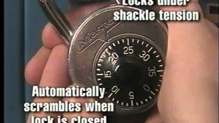 Master Lock High Security Combination Padlock [upl. by Nortyad]