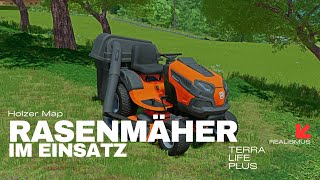 LS 22 – Rasenmäher Traktor  Holzer Map Terra Life Plus  LANDWIRTSCHAFTS SIMULATOR 22 [upl. by Ianej]