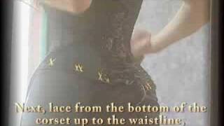 How to Lace YOURSELF into a Corset [upl. by Gilbertina]