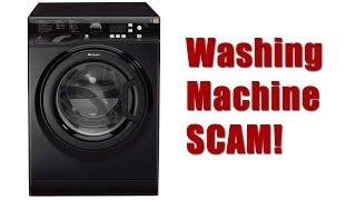 Warning Washing Machine Scam Have You Got A Hotpoint Sir [upl. by Pelaga]