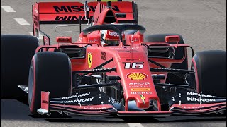 Assetto Corsa Scuderia Ferrari Mission Winnow SF90  Baku Circuit with Charles Leclerc [upl. by Whitebook505]