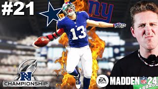 OUR BIGGEST RIVAL STANDS BETWEEN US AND THE SUPER BOWL  Madden 24  Superstar 21 [upl. by Donella]