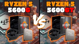 AMD Ryzen 5 5600g vs Ryzen 5 5600gt  16gb Ram  Testes na Vega 7 [upl. by Shantee874]