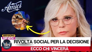 Amici 23 rivolta social per la decisione della giuria [upl. by Nowed]