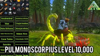 Ark mobile TAMING PULMONOSCORPIUS LEVEL 10000 [upl. by Elodea]