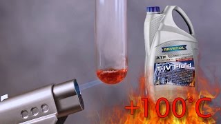 Ravenol ATF TIV fluid Jak czysty jest olej automatycznej skrzyni biegów Test powyżej 100°C [upl. by Eicart]