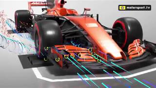 Formula 1 airflow explained  3D ANIMATION [upl. by Torrance513]