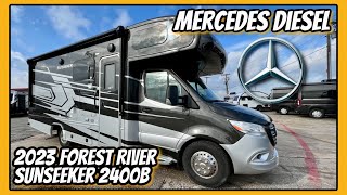 Travel in Style and Comfort  2023 Forest River Sunseeker 2400B Mercedes Diesel Motorhome [upl. by Trebbor316]