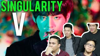 WTF TAEHYUNG BTS quotSINGULARITYquot 방탄소년단 MV Reaction [upl. by Roman]