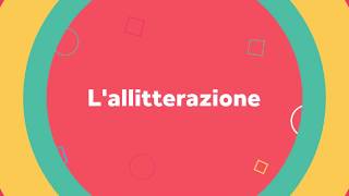 L allitterazione [upl. by Srini278]