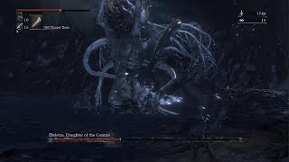 Ebrietas Daughter of the Cosmos Boss Fight  Bloodborne Blind Run [upl. by Nwahsuq]