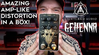 The BEST Distortion Pedal I EVER Tried Lichtlaerm Audio Gehenna [upl. by Hogue269]