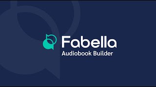 Introduction to Fabella Audiobook Builder [upl. by Uriah]