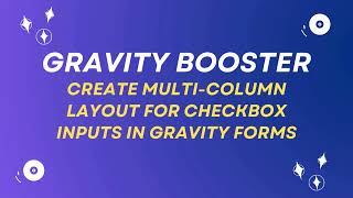 Creating MultiColumn Checkbox Layouts in Gravity Forms  Easy Tutorial [upl. by Warrick]