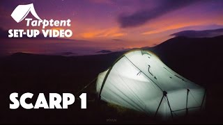 Tarptent Scarp 1 Setup [upl. by Danelle]