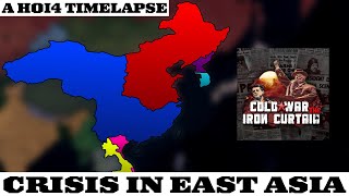 Crisis in East Asia  A HOI4 Cold War Timelapse [upl. by Ater]