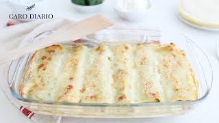 CRESPELLE AL FORNO RICOTTA E SPINACI ECCEZIONALI  RICETTA COMPLETA E INFALLIBILE [upl. by Graehme507]