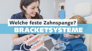 Feste Zahnspange  Bracketsysteme beim Kieferorthopäden  Welche Arten und Vorteile gibt es [upl. by Twila328]