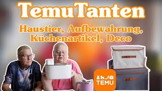 TemuTanten Aufbewahrung Küchenartikel und Deco Artikel ☘️ [upl. by Waxler]