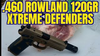 460 Rowland 120gr Lehigh Xtreme Defender 460 Rowland [upl. by Eloken]